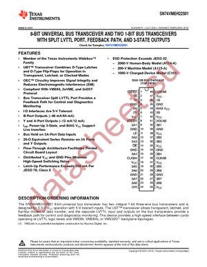 74VMEH22501ADGGRG4 datasheet  